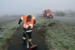 020121 Endnu et glatfoereuheld rute25 01 foto H E Haulrich