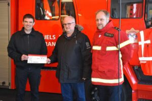 120221 Donation Jels Frivillige Brandvaern 01 H E Haulrich