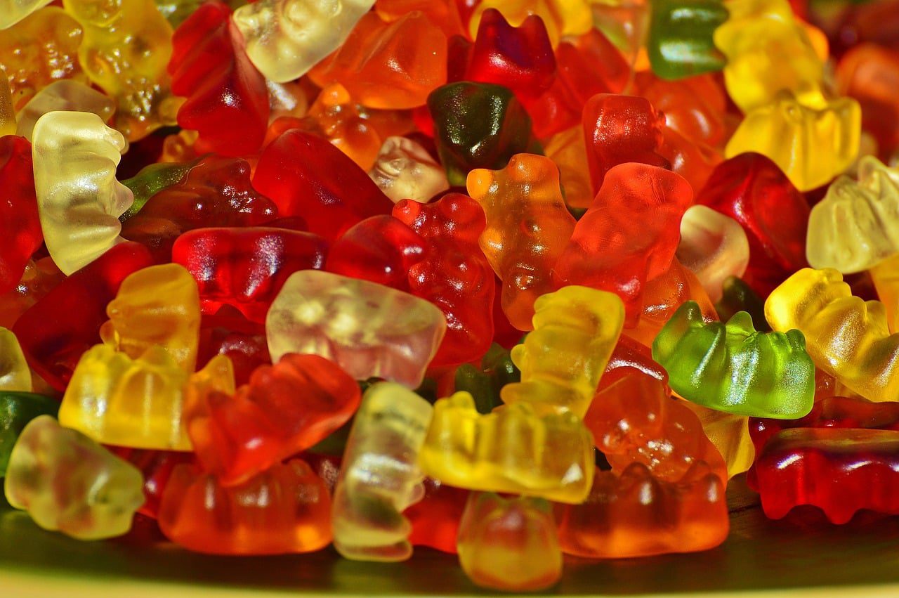 gummybears, candies, sweets