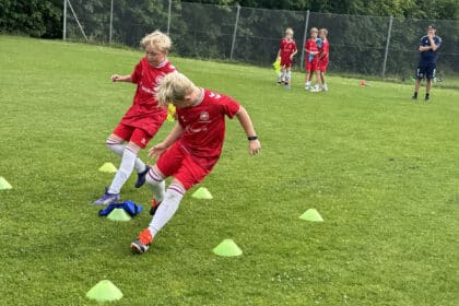 vellykket fodboldskole