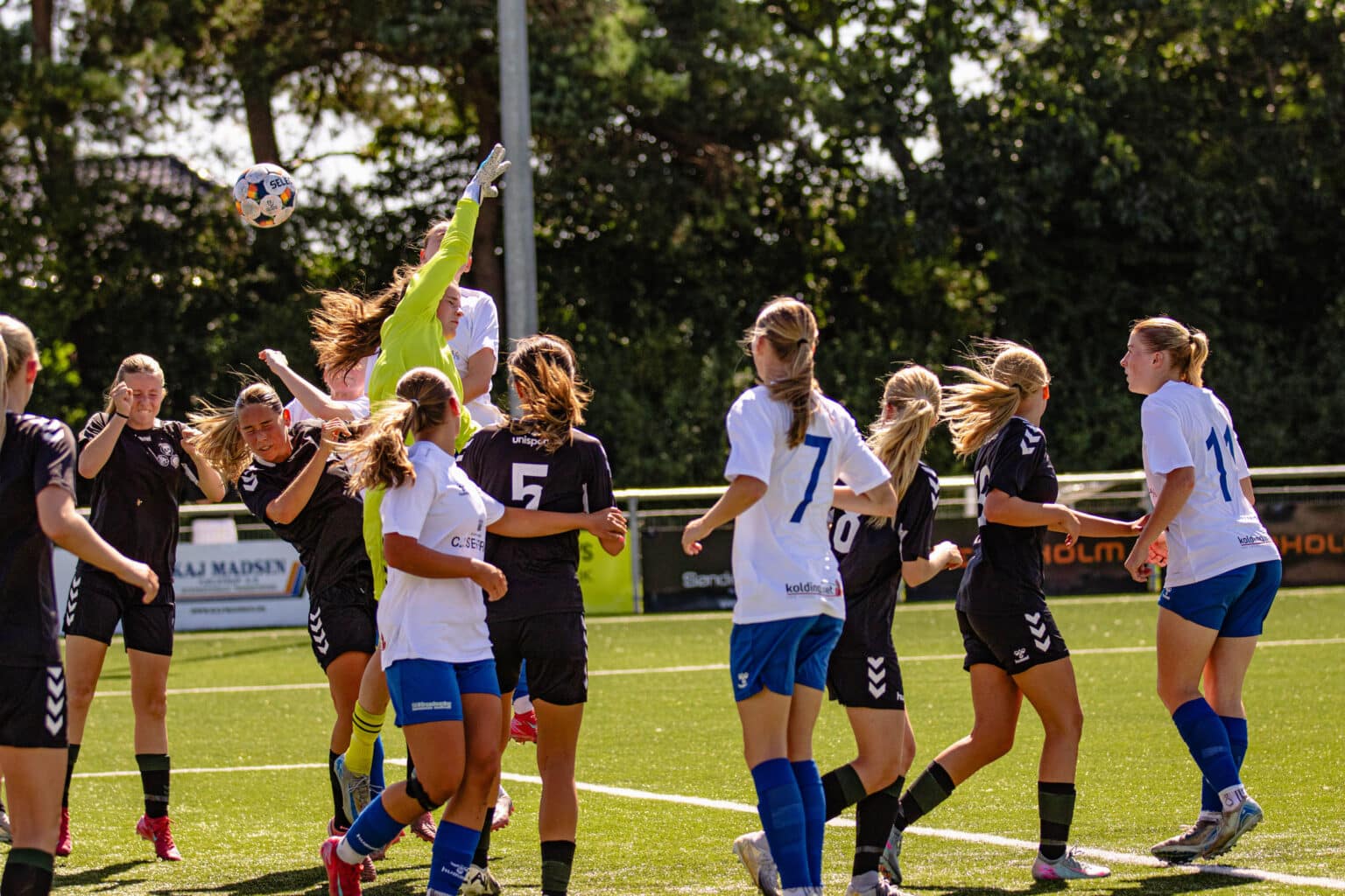 Koldings U19-piger spillede lige op med OdenseQ