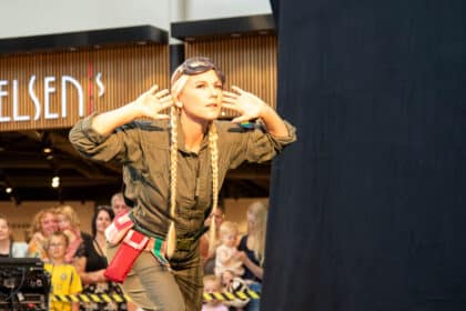Motor Mille optrådte i Kolding Storcenter