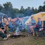 FDF Lunderskov på sommerlejr ved Himmelbjerget med 10.000 FDFere