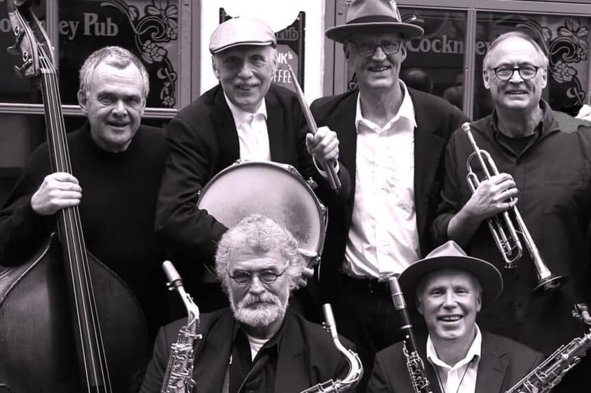Jazz Vegaz Jazzband spiller til Kulturnatten på Kolding Egnsteater