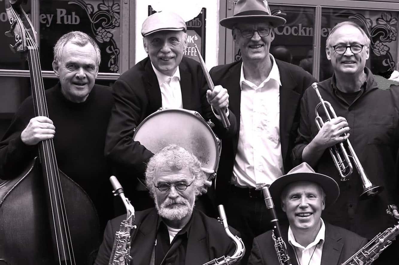 Jazz Vegaz Jazzband spiller til Kulturnatten på Kolding Egnsteater