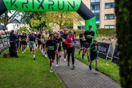 140 deltagere til Løb Mellem Husene i Kolding med start på Cypresvej