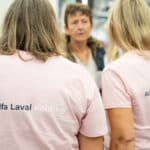 Familier til åbent hus hos Alfa Laval Kolding