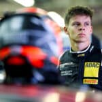 Danske Bastian Buus i aktion for Land-Motorsport i DTM på Sachsenring