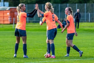 Serie 1 kvinder lokalopgør Kolding Boldklub mod FC Kolding Nord 2-8