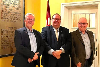 Dansk Folkeparti byrådsgruppe i Kolding Kommune med viceborgmester Søren Rasmussen