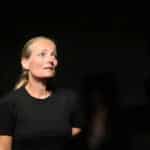 Mette Rønne i monologen De Uskrevne på Godset i Kolding