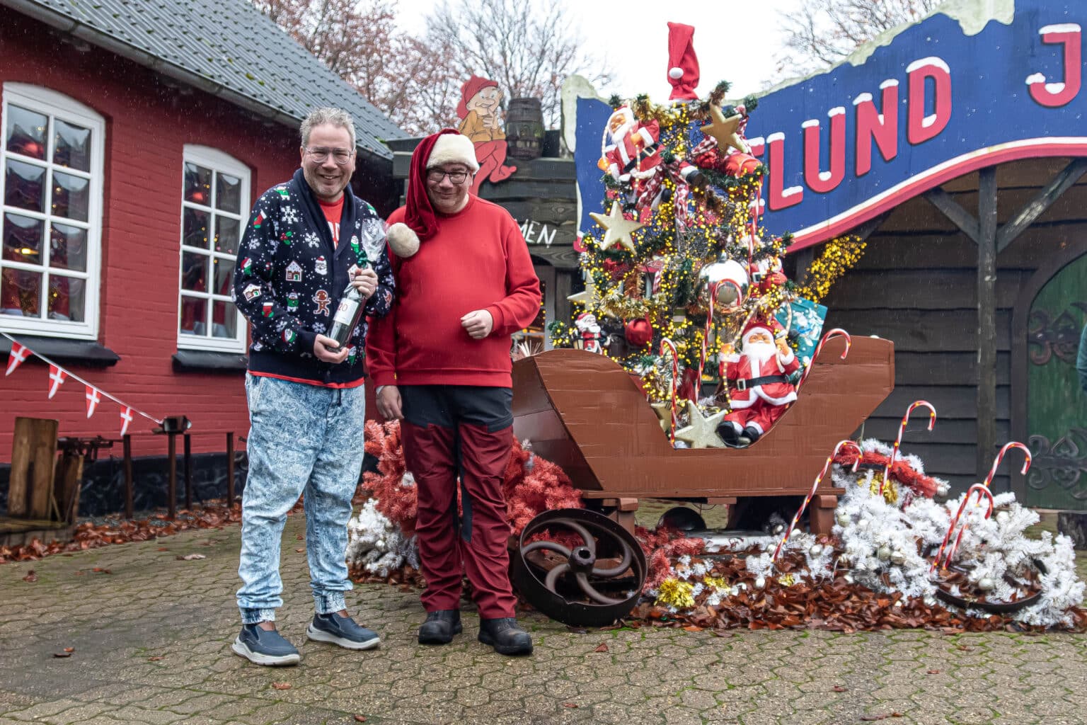 Julebrødrene Lillelunds Julemuseum Brørup sæsonåbning 2026