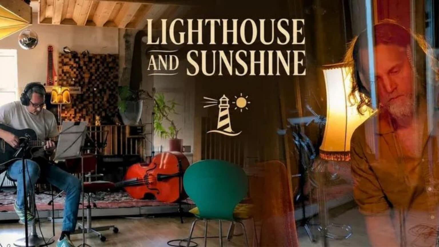 De to Kolding-musikere Leendert Thobiasen Hage og Lars Holbæk bag musikprojektet Lighthouse & Sunshine med det nye album The Odyssey of Men