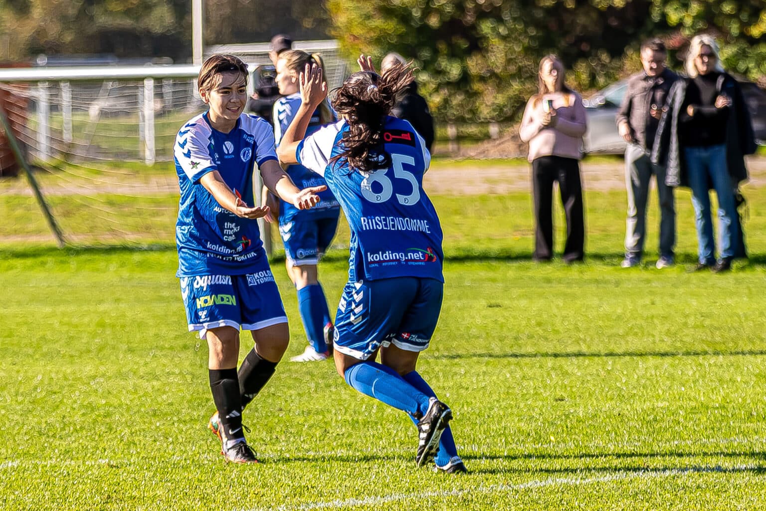 Målrigt på Mosevej: Kolding Boldklub slog Vejle Boldklub 4-2 i Serie 1 kvinder