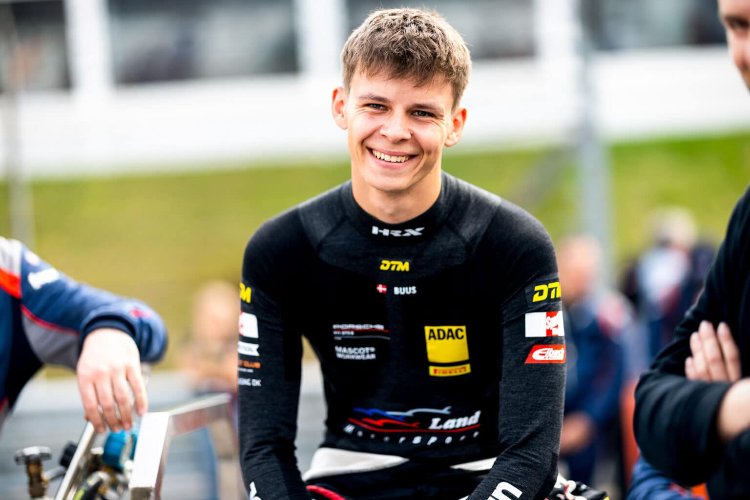 Bastian Buus i Porsche 911 GT3 R forud for DTM-finalen på Hockenheimring