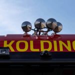 Brand i lejlighed på Skovvejen i Kolding lørdag eftermiddag med kraftig røgudvikling