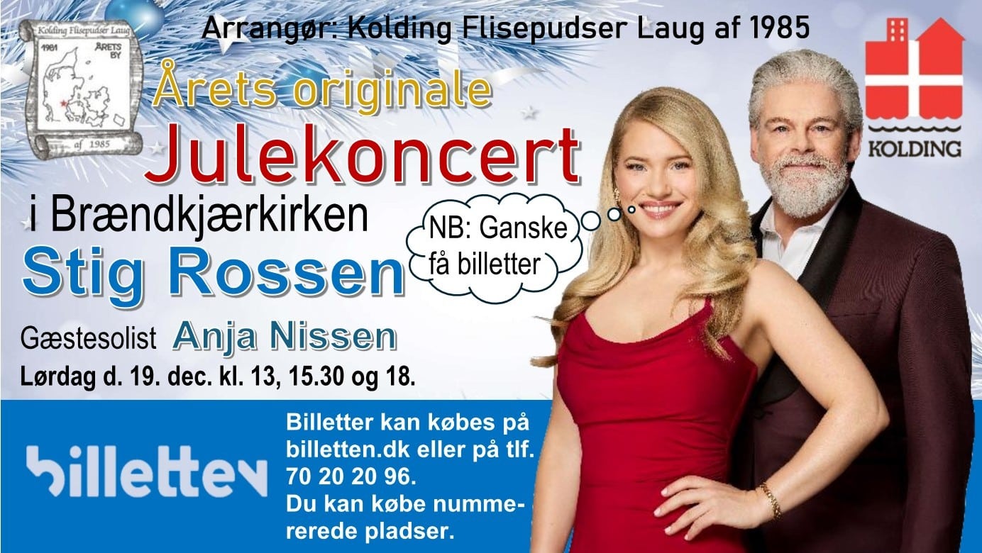 Stig Rossen Julekoncert 2026