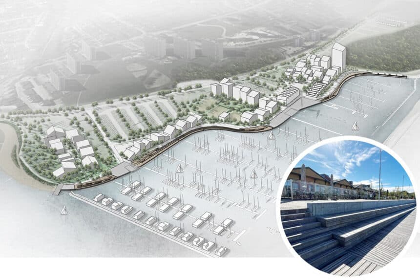Første etape af Marina City ved Kolding Lystbådehavn indvies 13. oktober med ny promenade og aktiviteter på vandet