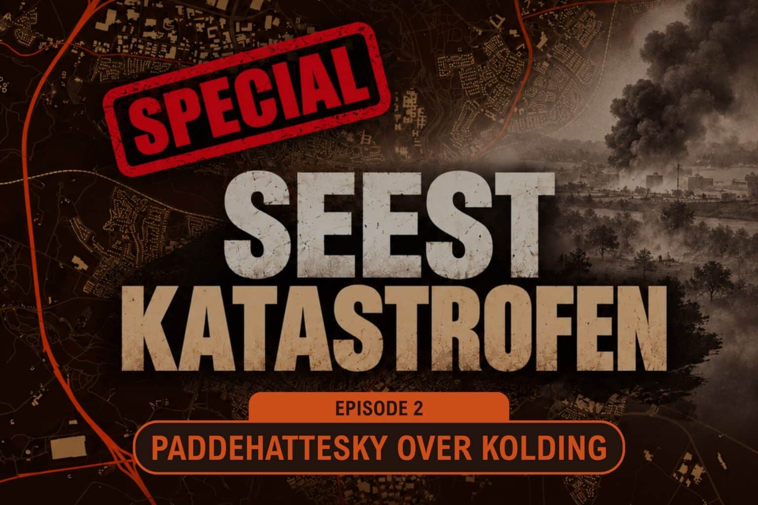 Podcast om Seest Katastrofen afsnit 2 Paddehattesky over Kolding
